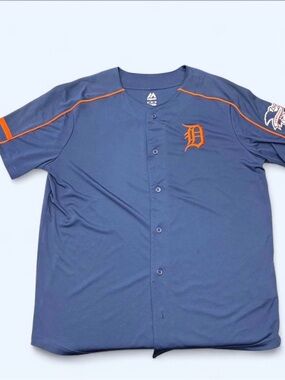 Tigers Majestic Cool Base Jersey
